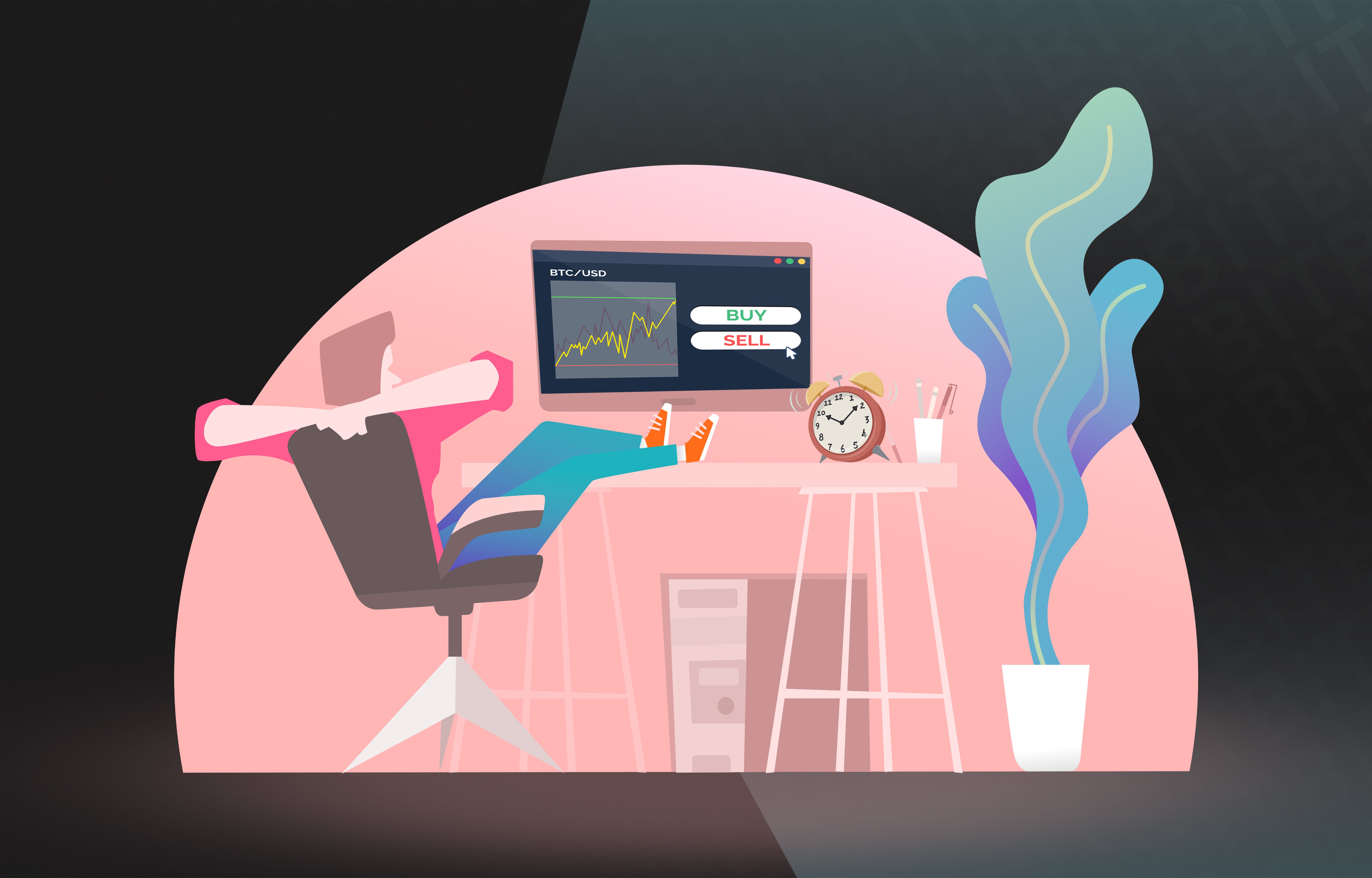 ZCfBkBYsWk3KP4Ui Crypto Trader Looking At Bitcoin Chart Min