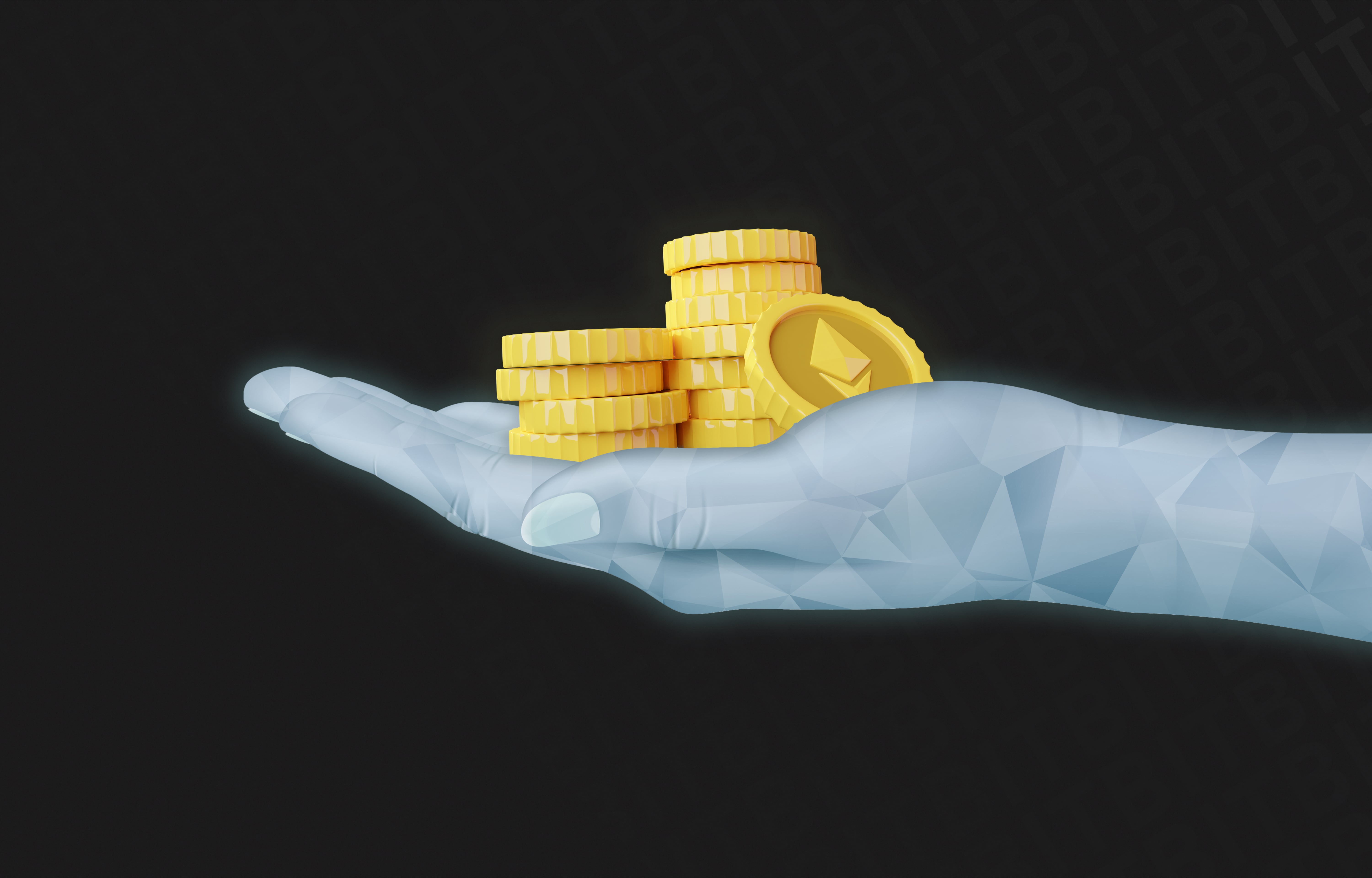 RotJarKpZp4U36u6 Diamond Hand Holding Ethereum Min